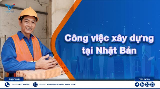 Công việc xây dựng tại Nhật Bản