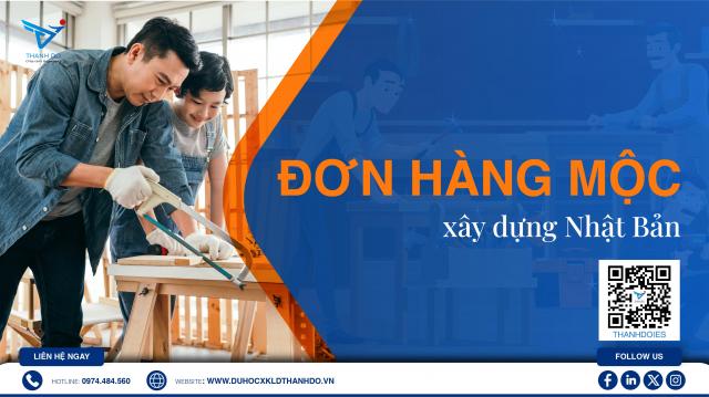 Đơn hàng mộc xây dựng Nhật Bản