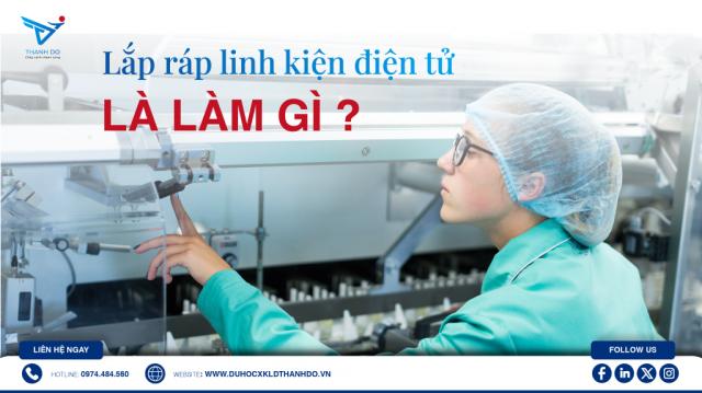 Lắp ráp linh kiện điện tử là làm gì?