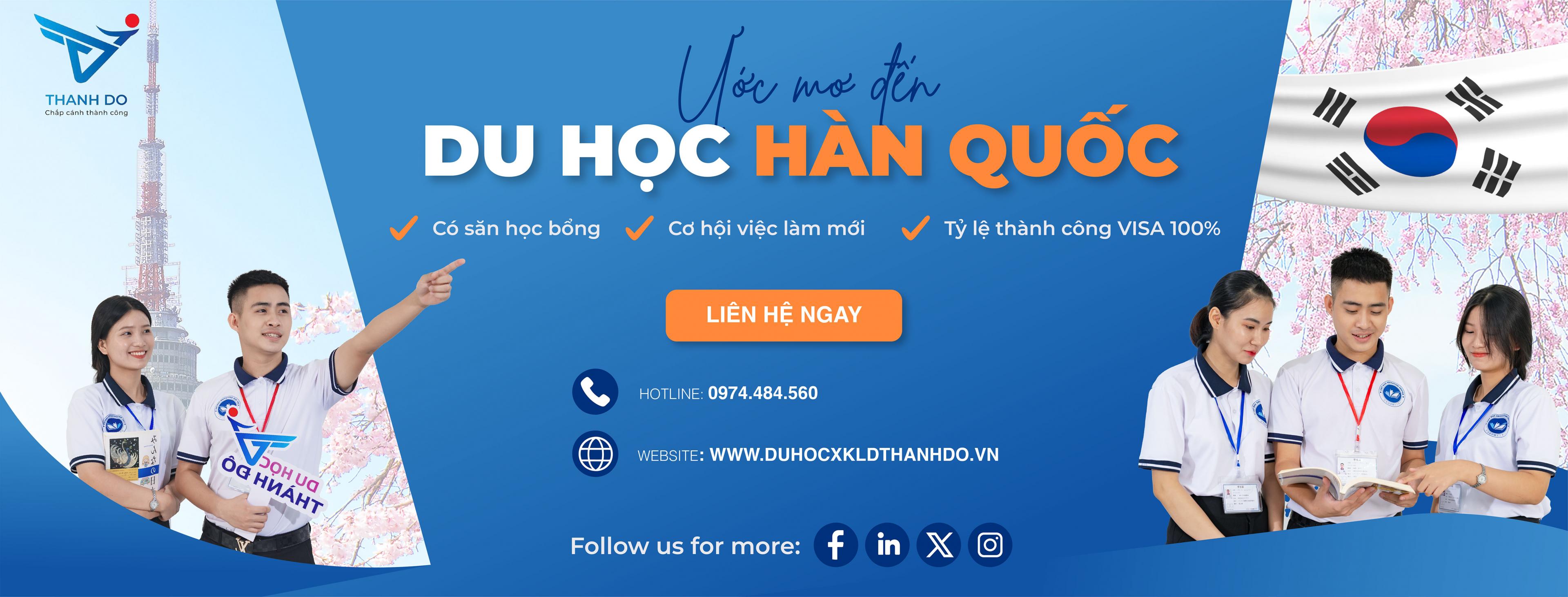 Du học hàn quốc thành đô trang chủ