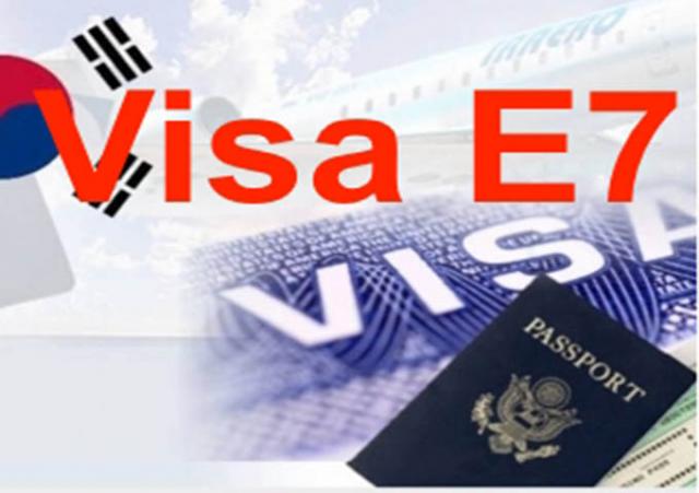 Hồ sơ xin Visa E7