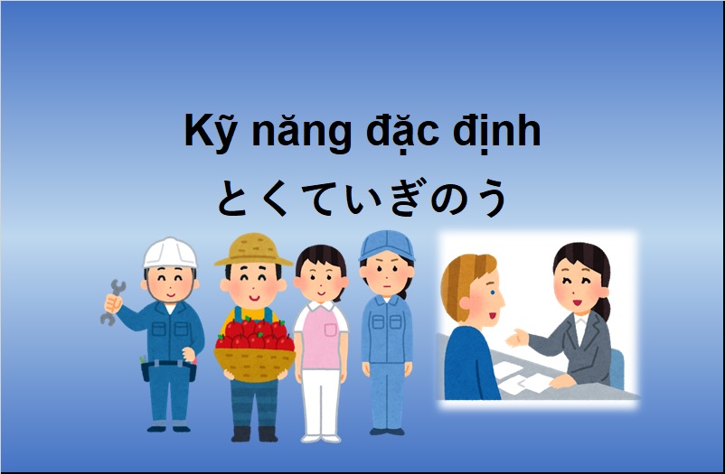 Đơn hàng kỹ năng đặc định Nhật Bản (Tokutei Ginou)