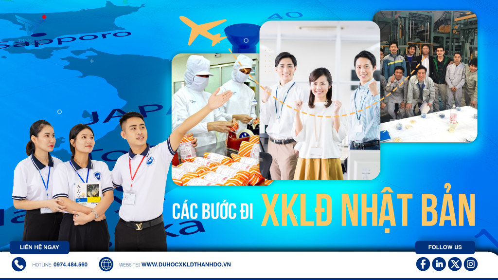 Các bước đi XKLĐ Nhật Bản