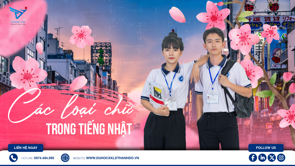 Các loại chữ trong tiếng Nhật