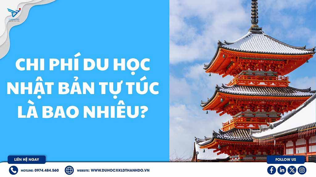Chi phí du học Nhật Bản tự túc