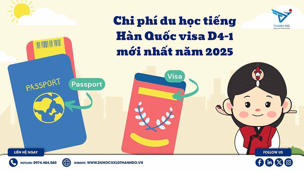 Chi phí du học tiếng Hàn Quốc