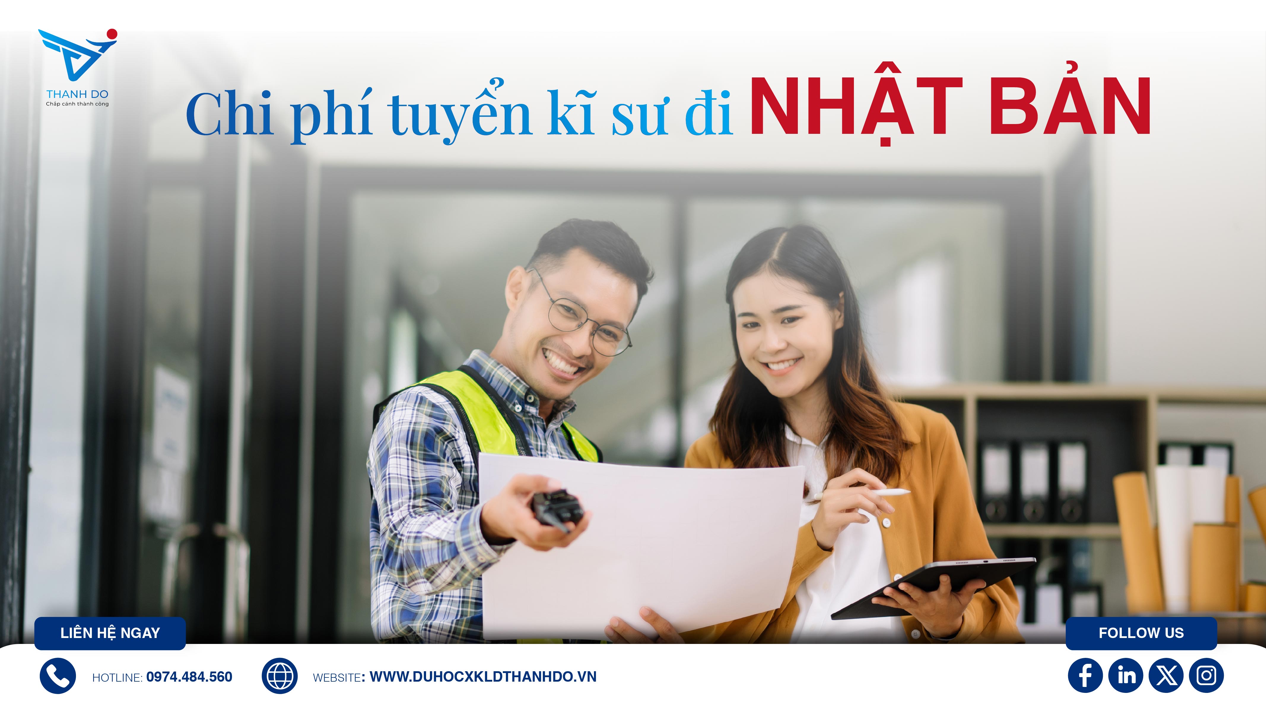 Chi phí tuyển kỹ sư đi Nhật Bản