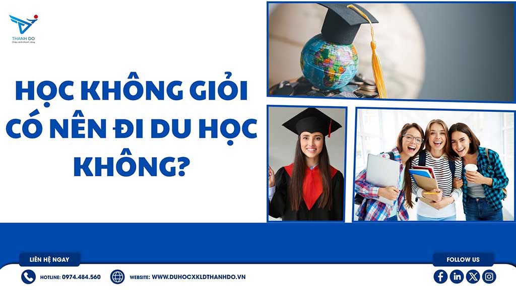 Học không giỏi có nên đi du học