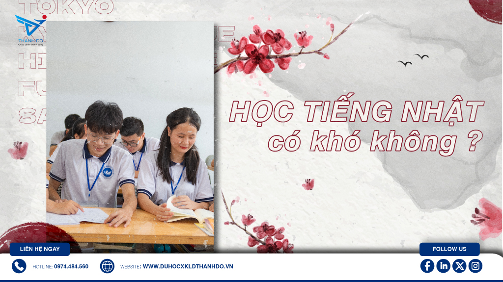 Học tiếng Nhật có khó không?