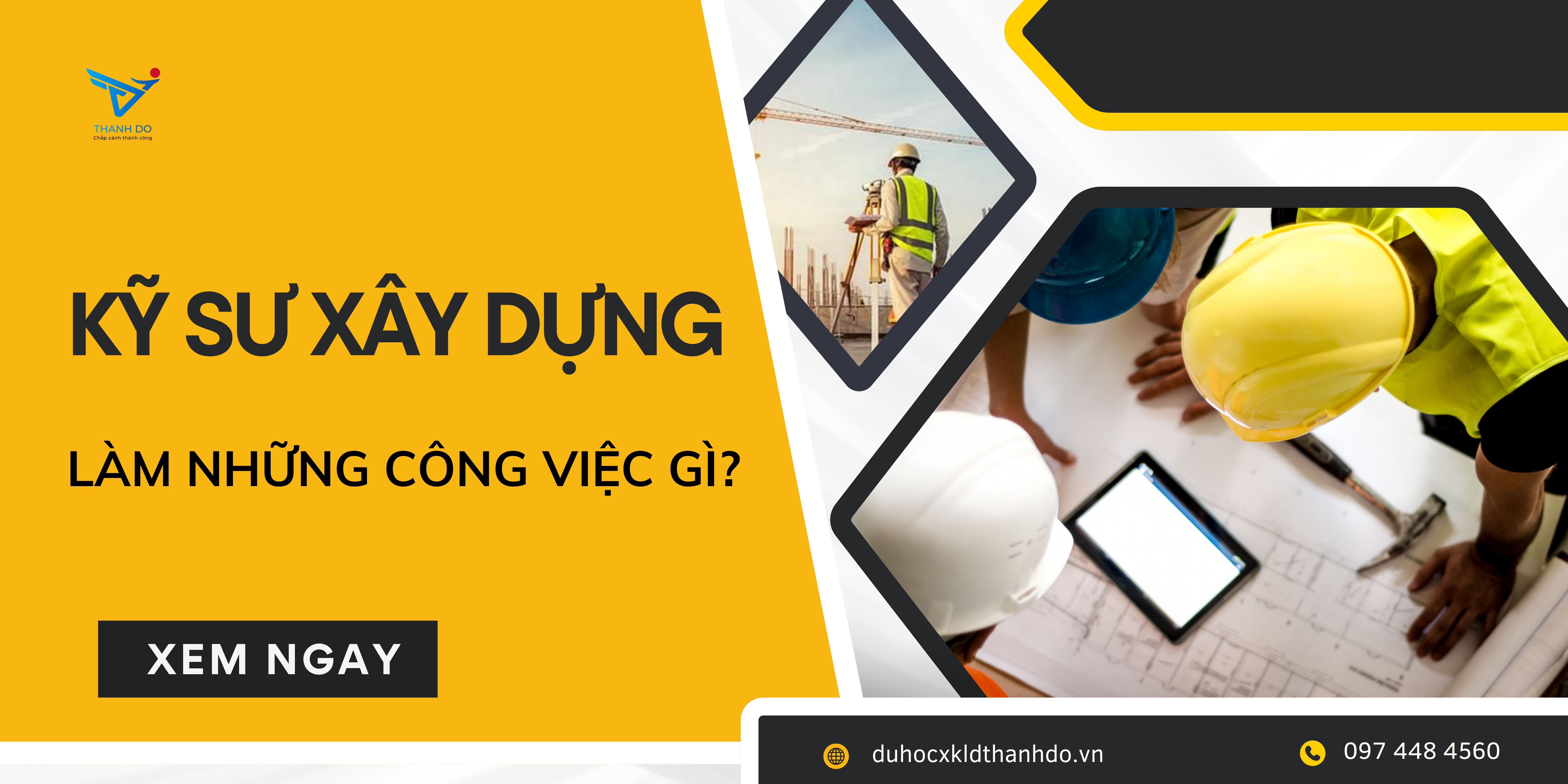 Công việc của kỹ sư xây dựng đi Nhật