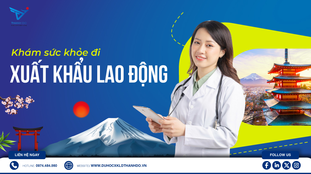 Khám sức khỏe đi XKLĐ 