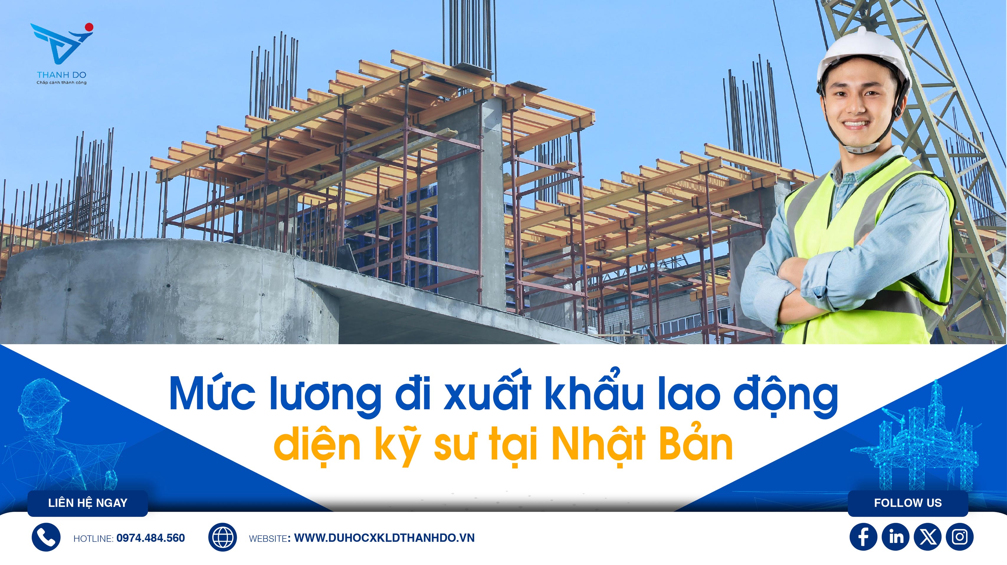 Mức lương đi xuất khẩu lao động diện kỹ sư tại Nhật Bản