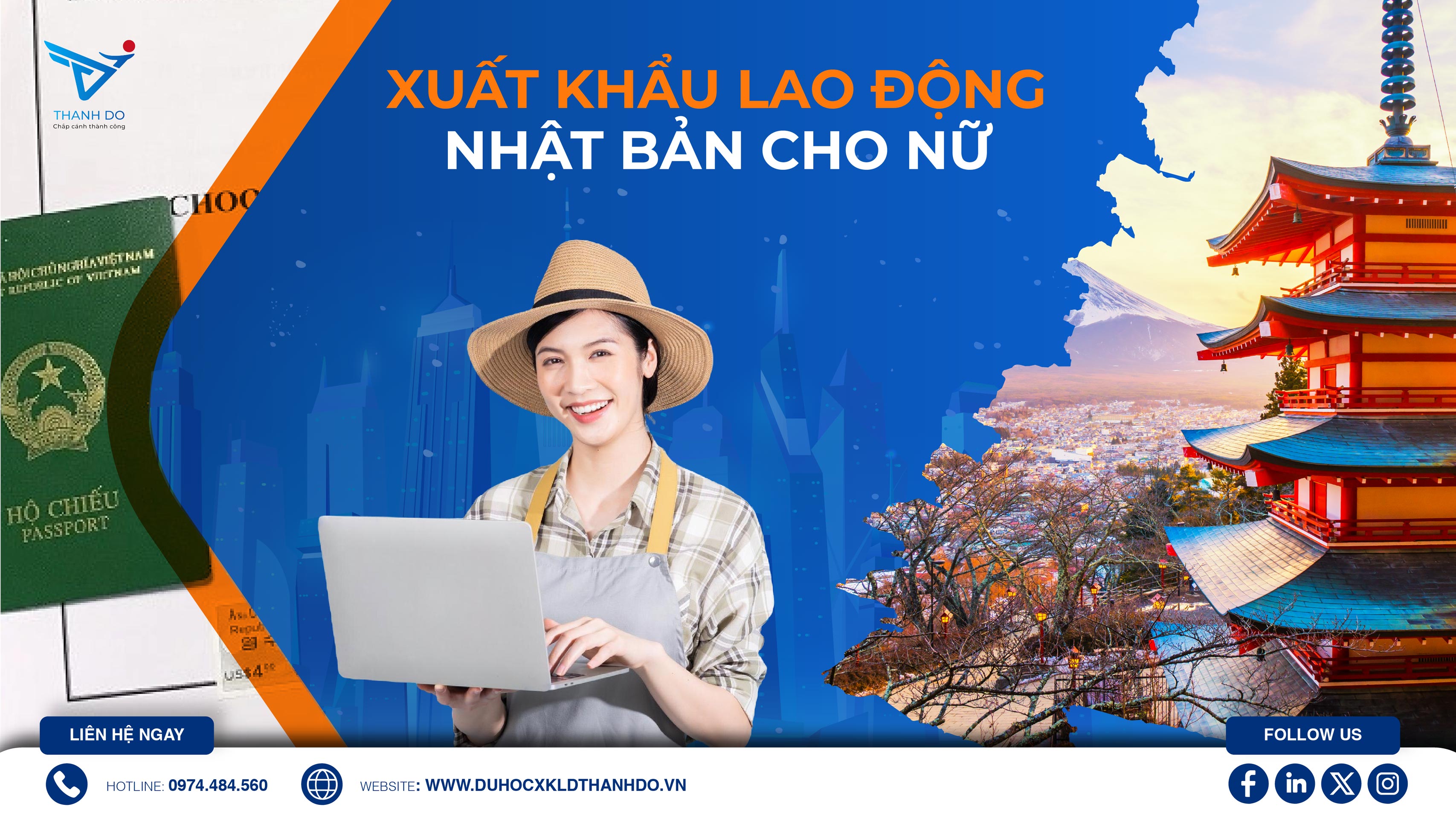 Xuất khẩu lao động Nhật Bản cho nữ