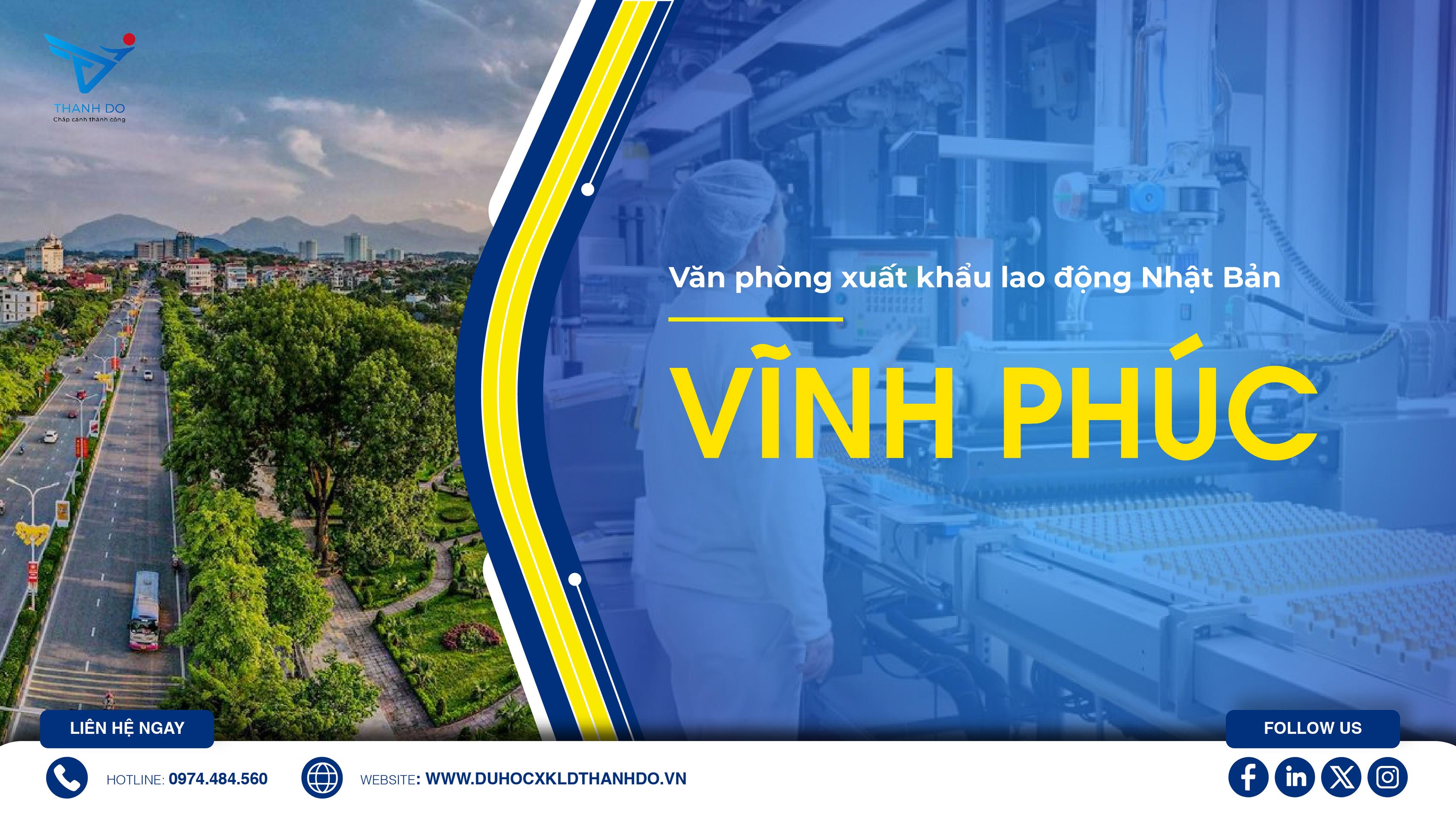 Văn phòng xuất khẩu lao động Nhật Bản Thành Đô tại Vĩnh Phúc