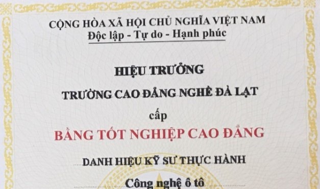 Cao đẳng nghề