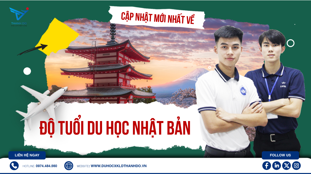 Độ tuổi du học Nhật Bản