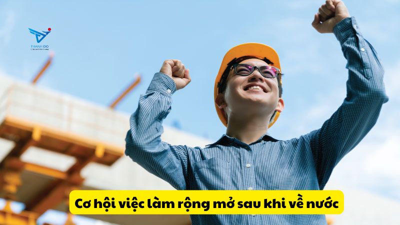 Cơ hội việc làm rộng mở sau khi về nước