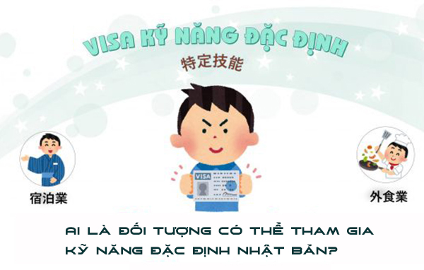 Đối tượng tham gia kỳ thi kỹ năng đặc định ở Nhật