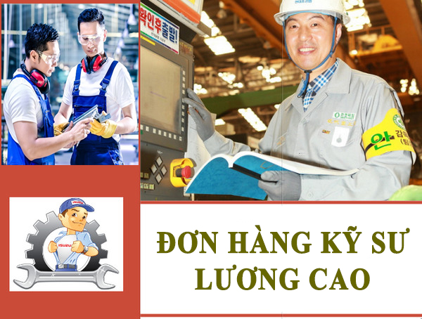 Tổng hợp các đơn hàng kỹ sư Nhật Bản - Lương cao, chi phí thấp