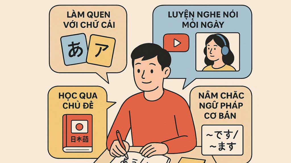 Tiếng Nhật không phải chỉ để thi, mà để sống