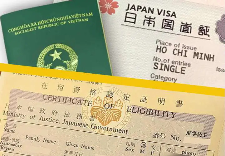 Hồ sơ visa Nhật