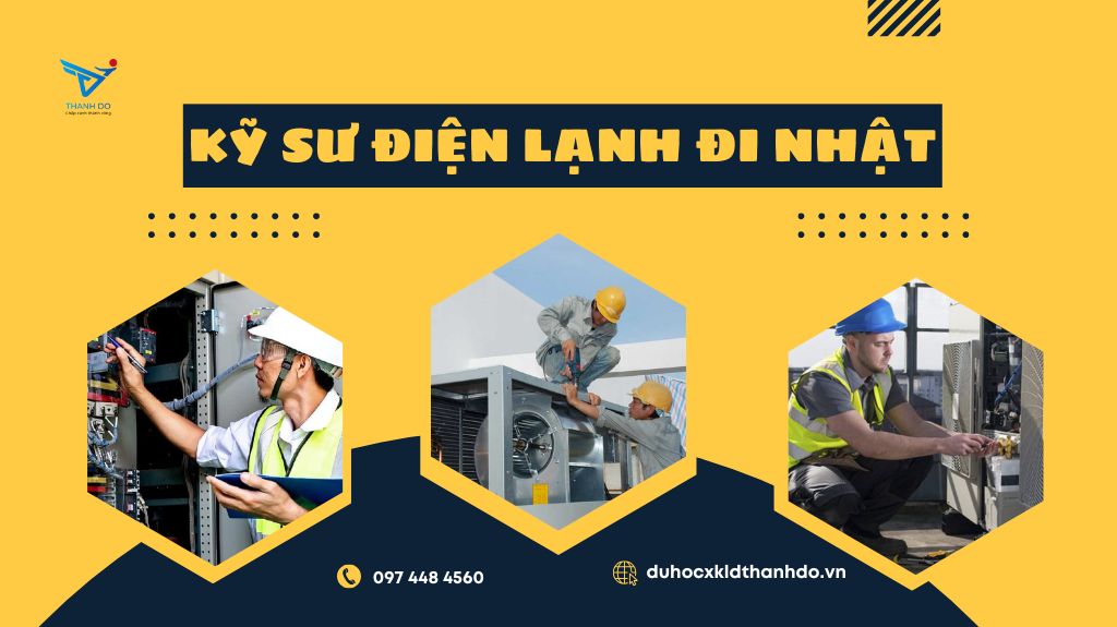 Chi tiết về đơn hàng kỹ sư điện lạnh đi Nhật