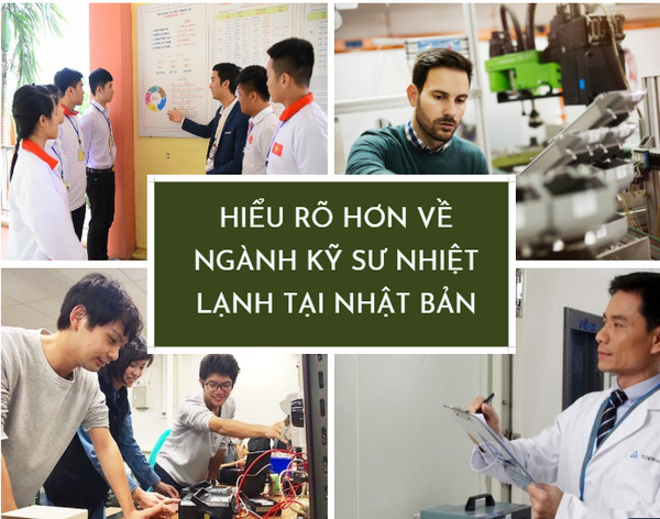 Công việc của kỹ sư nhiệt lạnh tại Nhật Bản