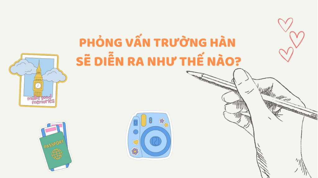 Phỏng vấn với trường đại học Hàn Quốc