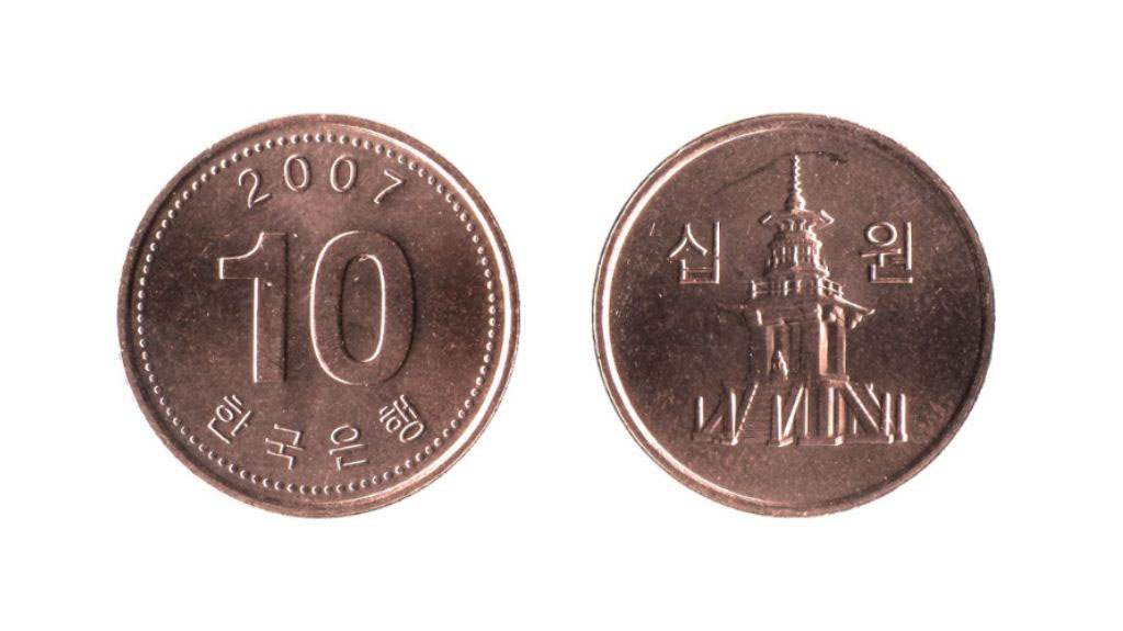 Đồng xu 10 won