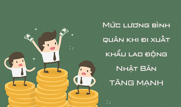 Mức lương bình quân khi đi xuất khẩu lao động Nhật Bản TĂNG MẠNH