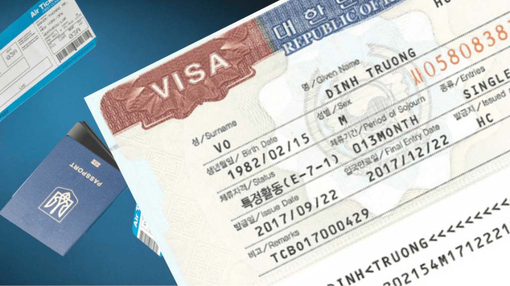 Ngành nghề nào được cấp visa E7 Hàn Quốc?