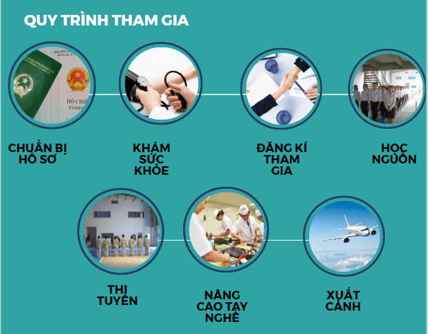 Chi tiết về quy trình tham gia chương trình thực tập sinh tại Nhật