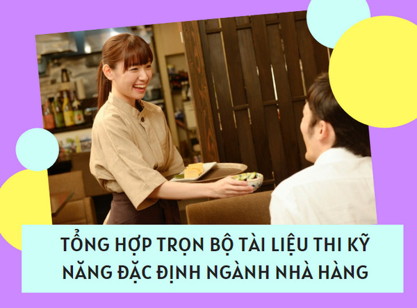 Lĩnh vực Phục vụ nhà hàng ăn uống