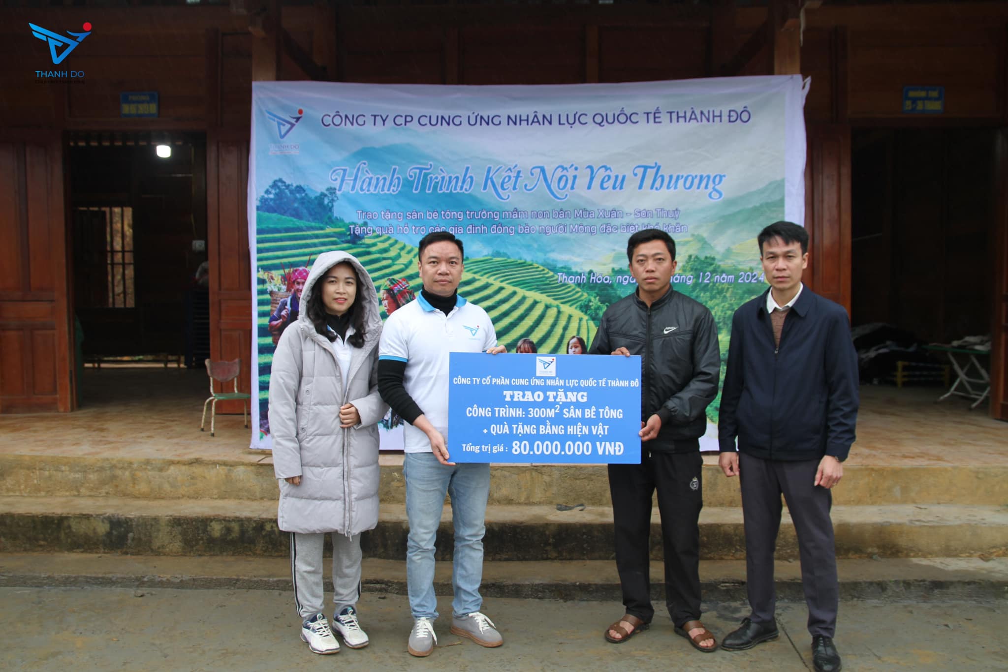 Thành Đô IES nối dài hành trình Kết nối yêu thương tại huyện Quan Sơn, Thanh Hóa