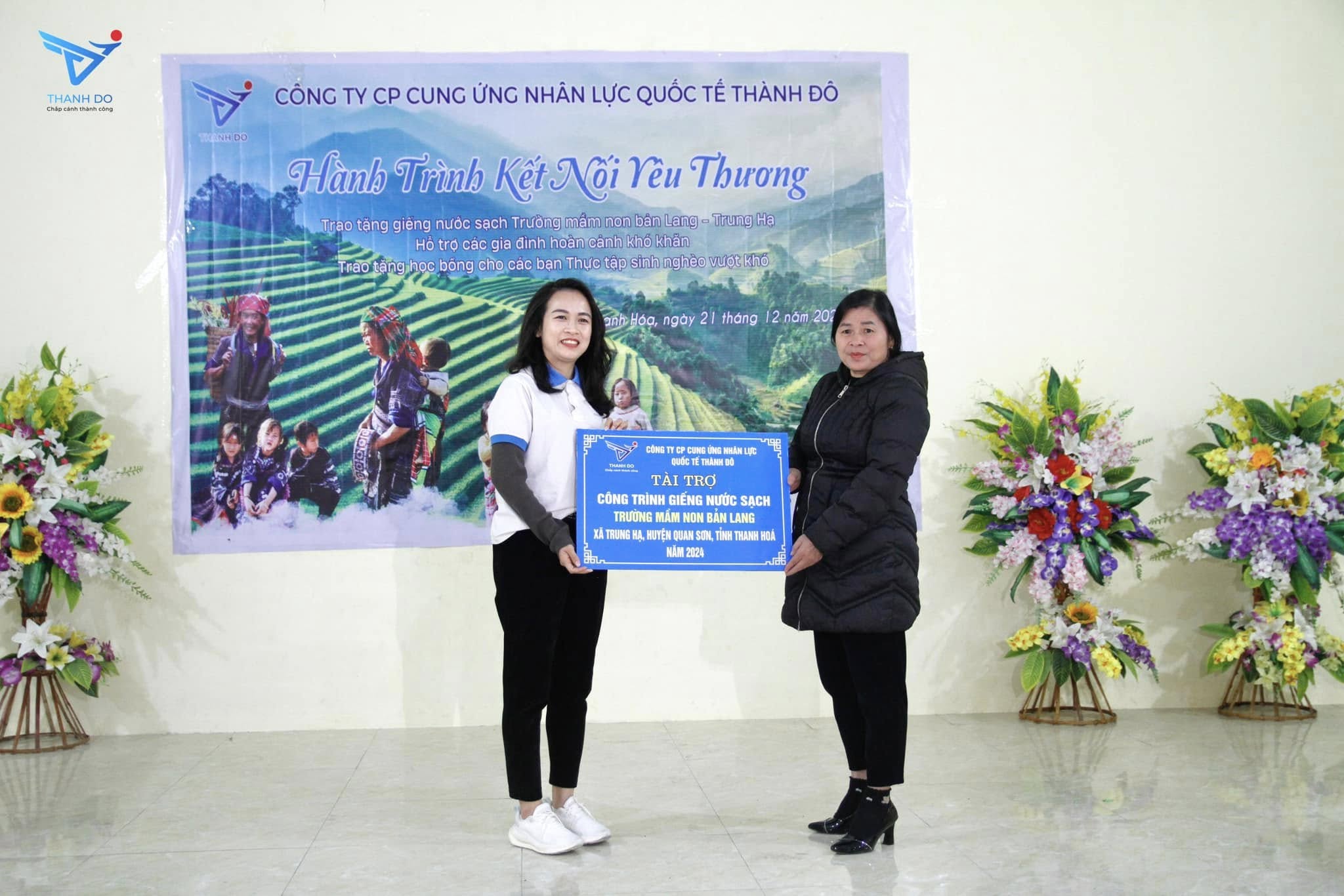 Thành Đô IES nối dài hành trình Kết nối yêu thương tại huyện Quan Sơn, Thanh Hóa