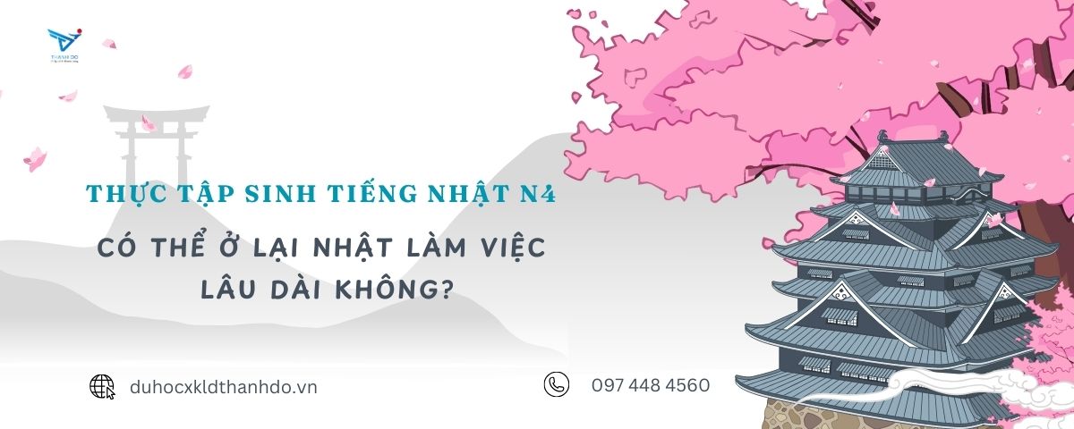 Thực tập sinh tiếng Nhật N4 có thể ở lại Nhật làm việc lâu dài không?