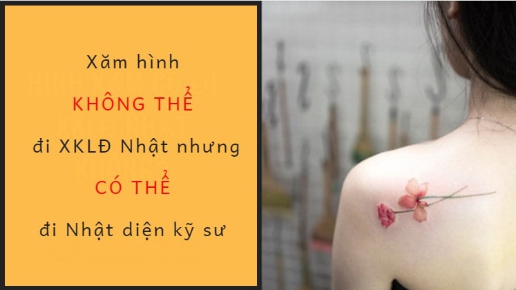 Còn vết xăm trổ, mổ thì có đủ điều kiện sức khỏe đi kỹ sư Nhật Bản không?