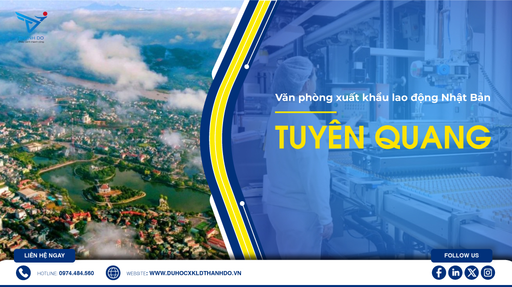 Văn phòng xuất khẩu lao động Nhật Bản Thành Đô tại Tuyên Quang